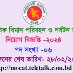 Ministry of Tourism job Circular 2024] www.mocat.gov.bd